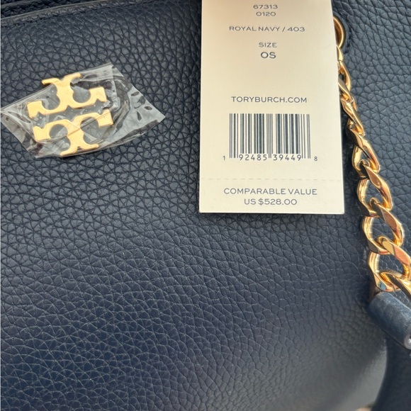 Tory Burch Carter Tote Royal Blue NWT